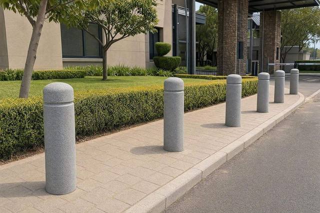 Concrete bollards