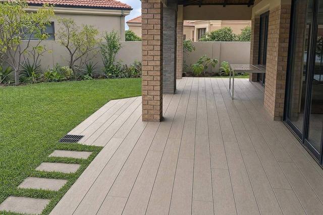 Wood-grain pavers