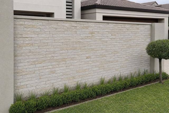 Sandstone interlocking cladding in Sandstone