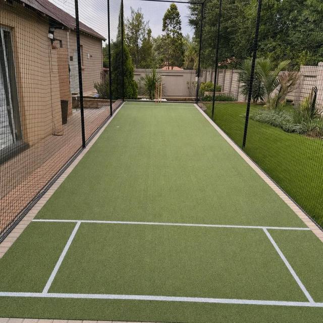 Home cricket pitch