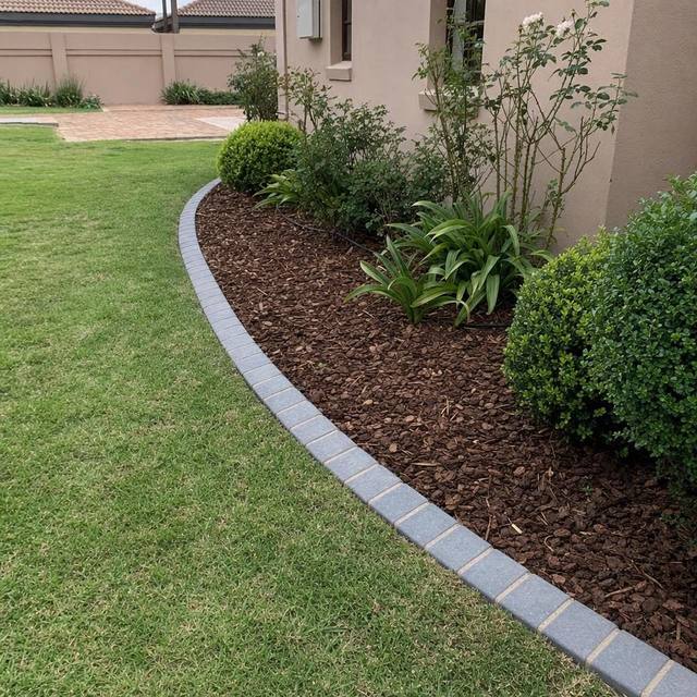 Garden bed edging